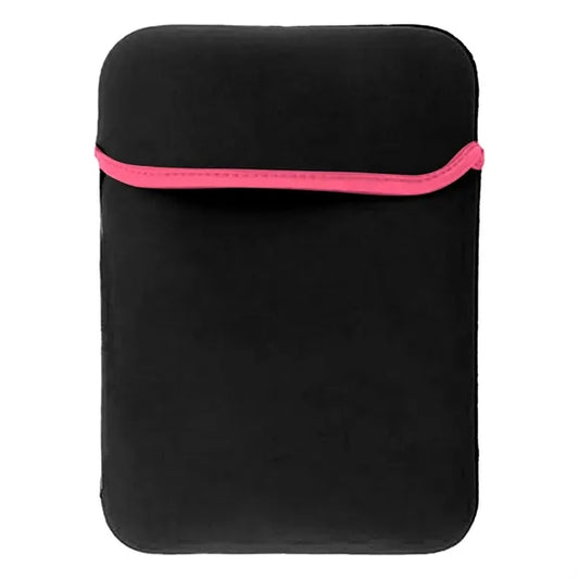 Reversible Laptop Sleeve with Fold-Over Flap - Neoprene