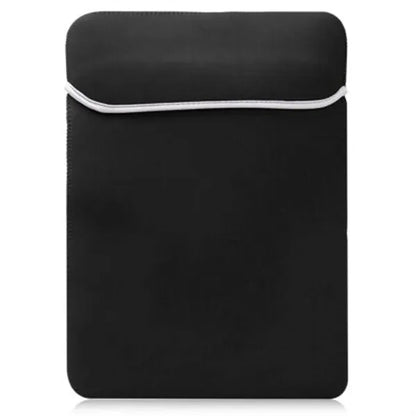 Reversible Laptop Sleeve with Fold-Over Flap - Neoprene
