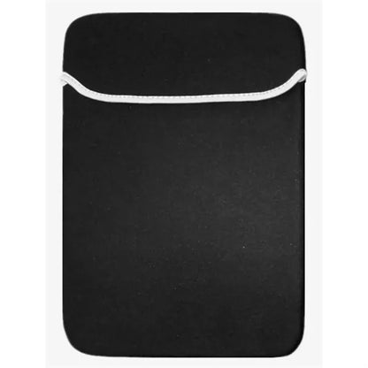 Reversible Laptop Sleeve with Fold-Over Flap - Neoprene