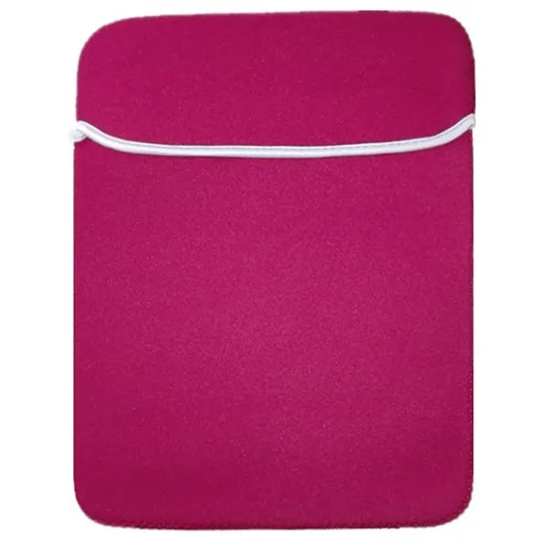 Reversible Laptop Sleeve with Fold-Over Flap - Neoprene