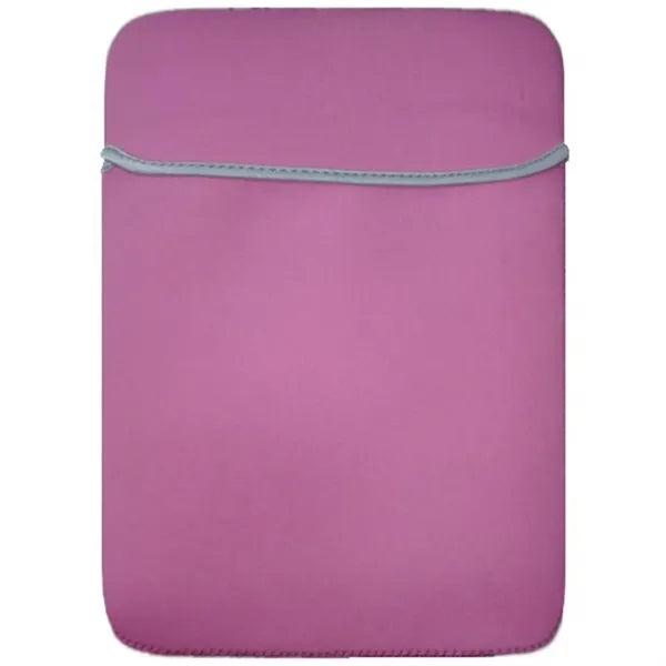 Reversible Laptop Sleeve with Fold-Over Flap - Neoprene