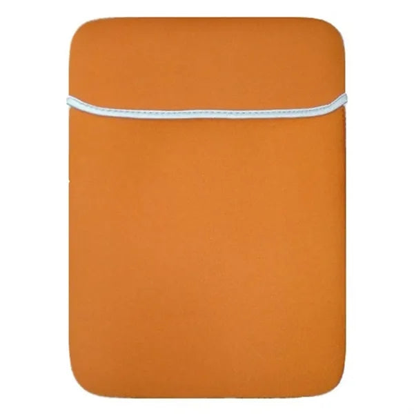 Reversible Laptop Sleeve with Fold-Over Flap - Neoprene