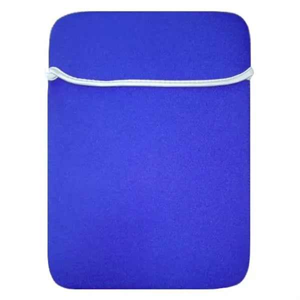 Reversible Laptop Sleeve with Fold-Over Flap - Neoprene
