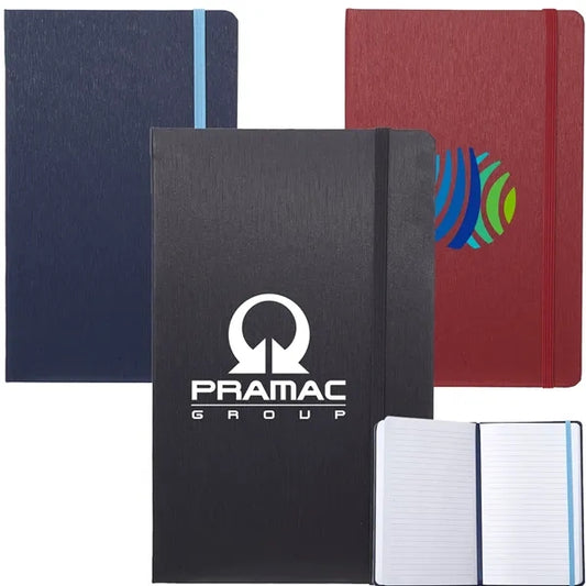 Hardcover Journals w/ Matching Color Elastic Band