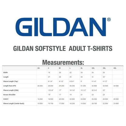 Gildan SoftStyle Adult T-Shirt 4.5 oz