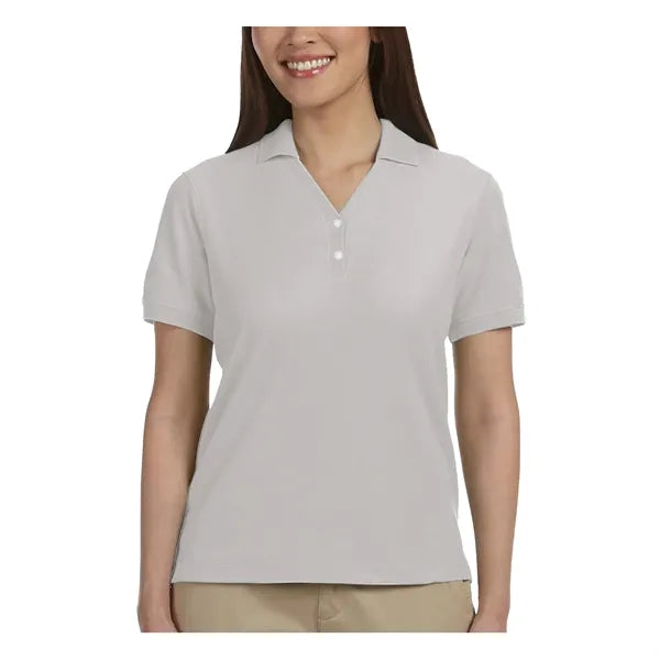 Devon & Jones Ladies' Short-Sleeve Y-Collar Polo Shirts