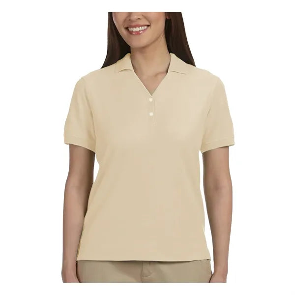 Devon & Jones Ladies' Short-Sleeve Y-Collar Polo Shirts