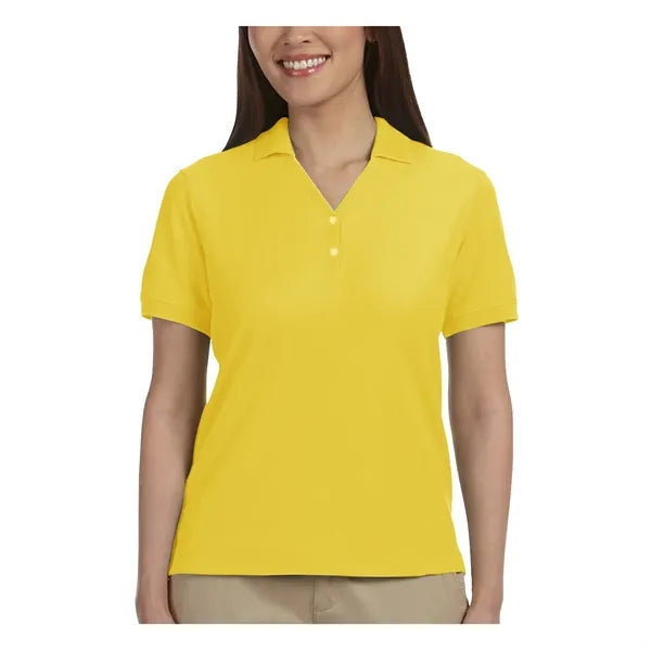 Devon & Jones Ladies' Short-Sleeve Y-Collar Polo Shirts