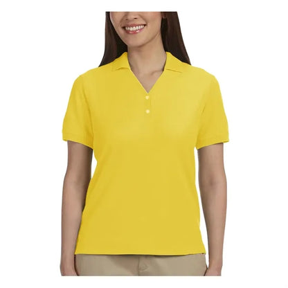 Devon & Jones Ladies' Short-Sleeve Y-Collar Polo Shirts