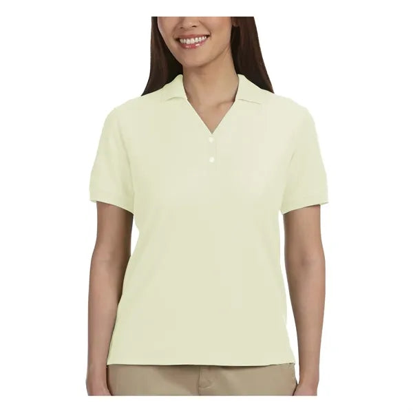 Devon & Jones Ladies' Short-Sleeve Y-Collar Polo Shirts