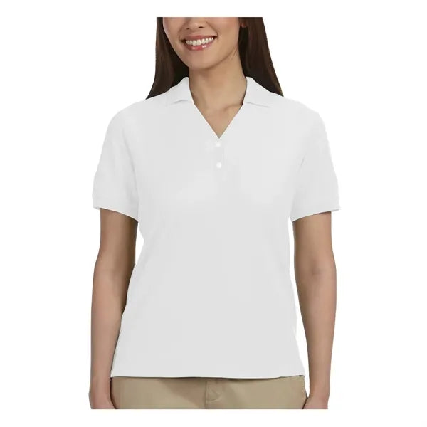 Devon & Jones Ladies' Short-Sleeve Y-Collar Polo Shirts