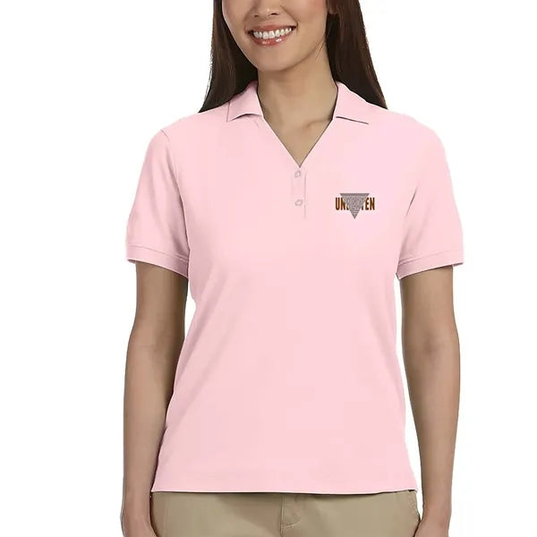 Devon & Jones Ladies' Short-Sleeve Y-Collar Polo Shirts