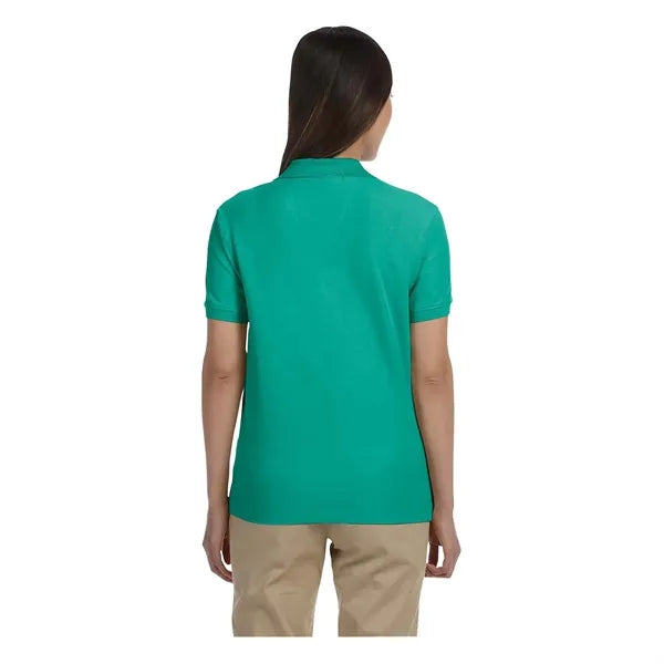 Devon & Jones Ladies' Short-Sleeve Y-Collar Polo Shirts