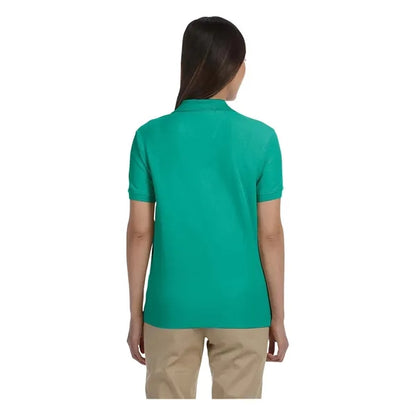 Devon & Jones Ladies' Short-Sleeve Y-Collar Polo Shirts