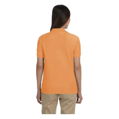 Devon & Jones Ladies' Short-Sleeve Y-Collar Polo Shirts