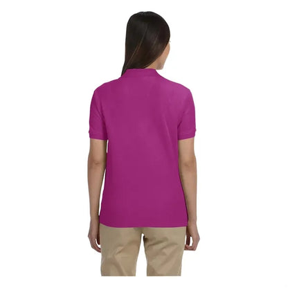 Devon & Jones Ladies' Short-Sleeve Y-Collar Polo Shirts