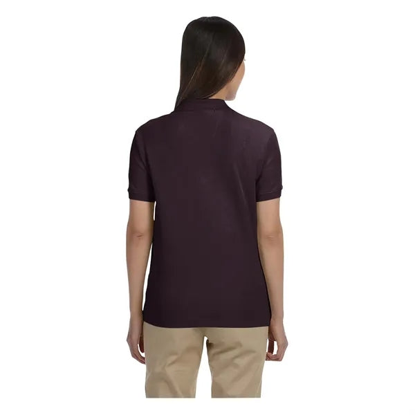 Devon & Jones Ladies' Short-Sleeve Y-Collar Polo Shirts