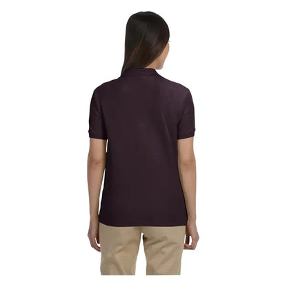 Devon & Jones Ladies' Short-Sleeve Y-Collar Polo Shirts
