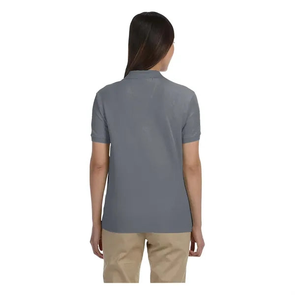 Devon & Jones Ladies' Short-Sleeve Y-Collar Polo Shirts