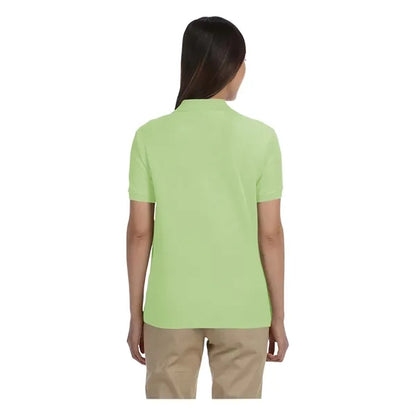 Devon & Jones Ladies' Short-Sleeve Y-Collar Polo Shirts