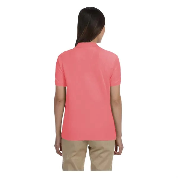 Devon & Jones Ladies' Short-Sleeve Y-Collar Polo Shirts