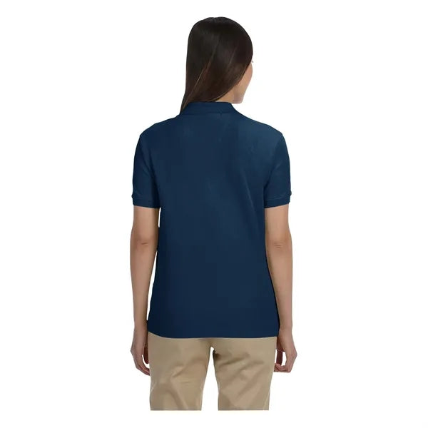 Devon & Jones Ladies' Short-Sleeve Y-Collar Polo Shirts