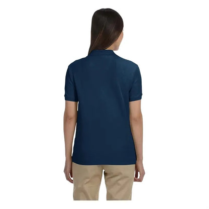 Devon & Jones Ladies' Short-Sleeve Y-Collar Polo Shirts