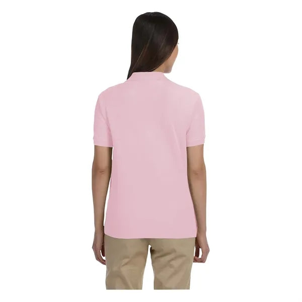 Devon & Jones Ladies' Short-Sleeve Y-Collar Polo Shirts