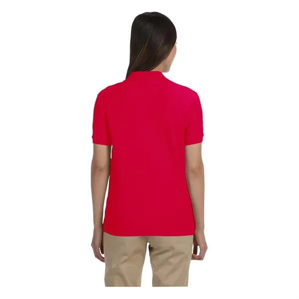 Devon & Jones Ladies' Short-Sleeve Y-Collar Polo Shirts