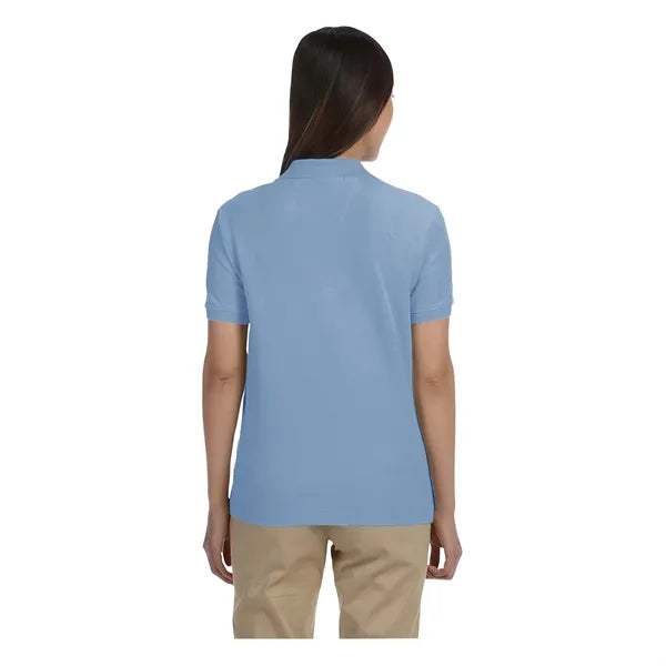 Devon & Jones Ladies' Short-Sleeve Y-Collar Polo Shirts