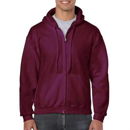 Gildan Adult Full Zip Hooded Sweatshirt