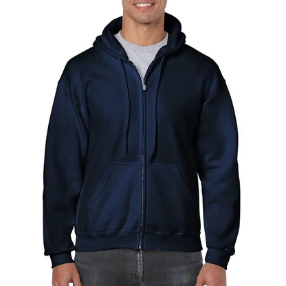 Gildan Adult Full Zip Hooded Sweatshirt