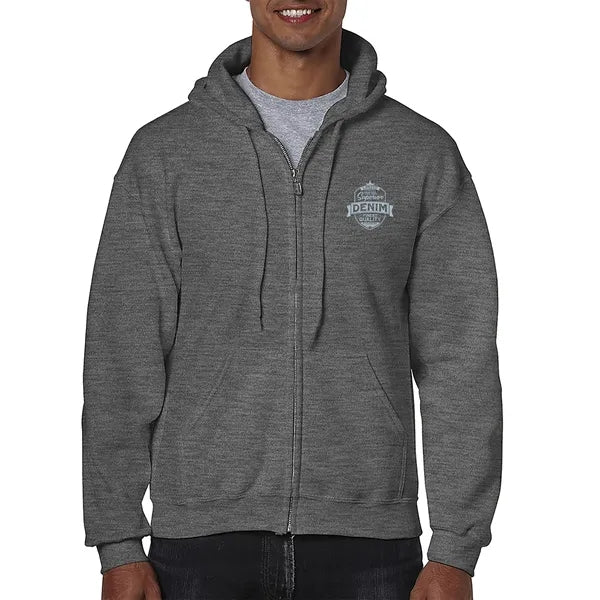 Gildan Adult Full Zip Hooded Sweatshirt