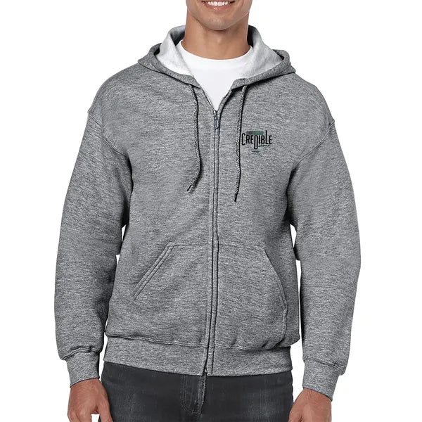 Gildan Adult Full Zip Hooded Sweatshirt