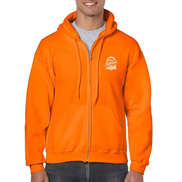 Gildan Adult Full Zip Hooded Sweatshirt