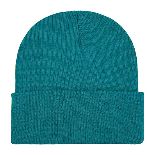 Classic Ribbed Cuffed Beanie with Custom Logo - 100% Acrylic