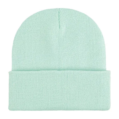 Classic Ribbed Cuffed Beanie with Custom Logo - 100% Acrylic