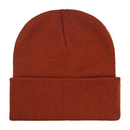 Classic Ribbed Cuffed Beanie with Custom Logo - 100% Acrylic