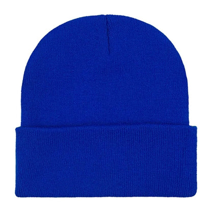 Classic Ribbed Cuffed Beanie with Custom Logo - 100% Acrylic