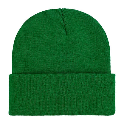Classic Ribbed Cuffed Beanie with Custom Logo - 100% Acrylic