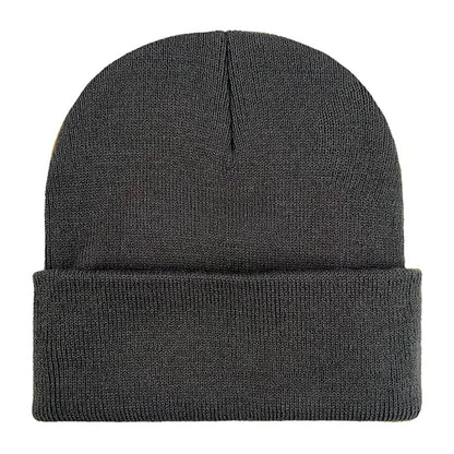 Classic Ribbed Cuffed Beanie with Custom Logo - 100% Acrylic