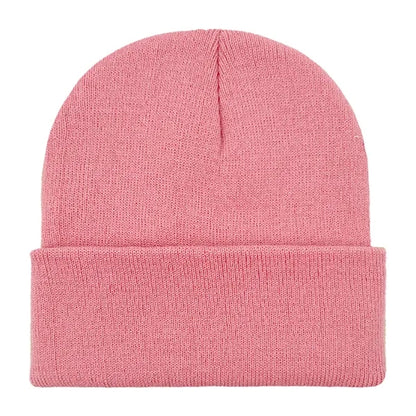 Classic Ribbed Cuffed Beanie with Custom Logo - 100% Acrylic