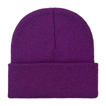 Classic Ribbed Cuffed Beanie with Custom Logo - 100% Acrylic