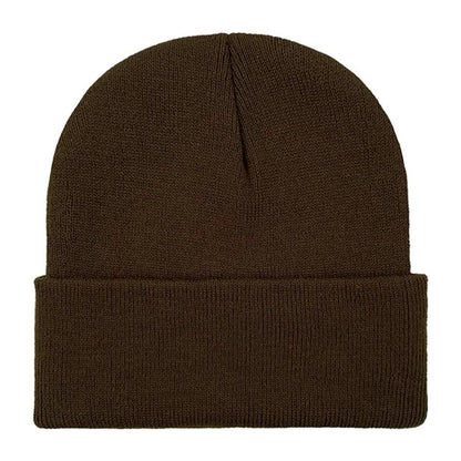 Classic Ribbed Cuffed Beanie with Custom Logo - 100% Acrylic