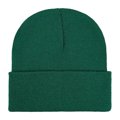 Classic Ribbed Cuffed Beanie with Custom Logo - 100% Acrylic