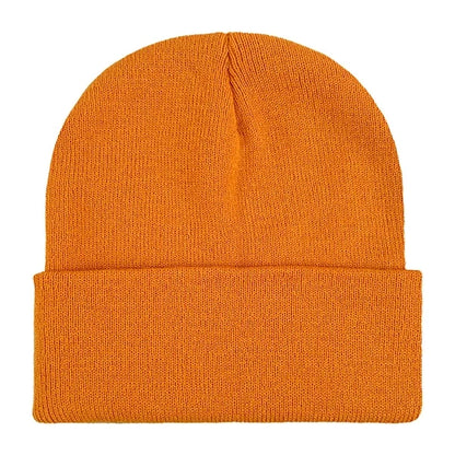 Classic Ribbed Cuffed Beanie with Custom Logo - 100% Acrylic