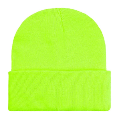 Classic Ribbed Cuffed Beanie with Custom Logo - 100% Acrylic