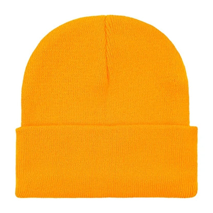 Classic Ribbed Cuffed Beanie with Custom Logo - 100% Acrylic