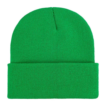 Classic Ribbed Cuffed Beanie with Custom Logo - 100% Acrylic