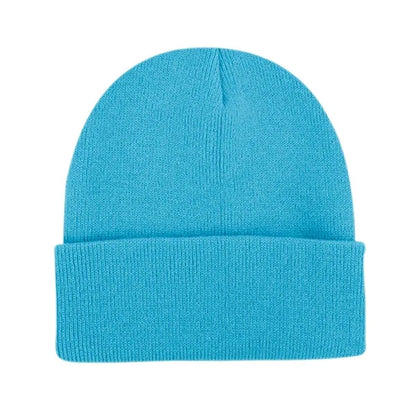 Classic Ribbed Cuffed Beanie with Custom Logo - 100% Acrylic
